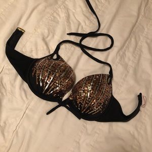 Victoria’s Secret Push-up Bikini Top Black